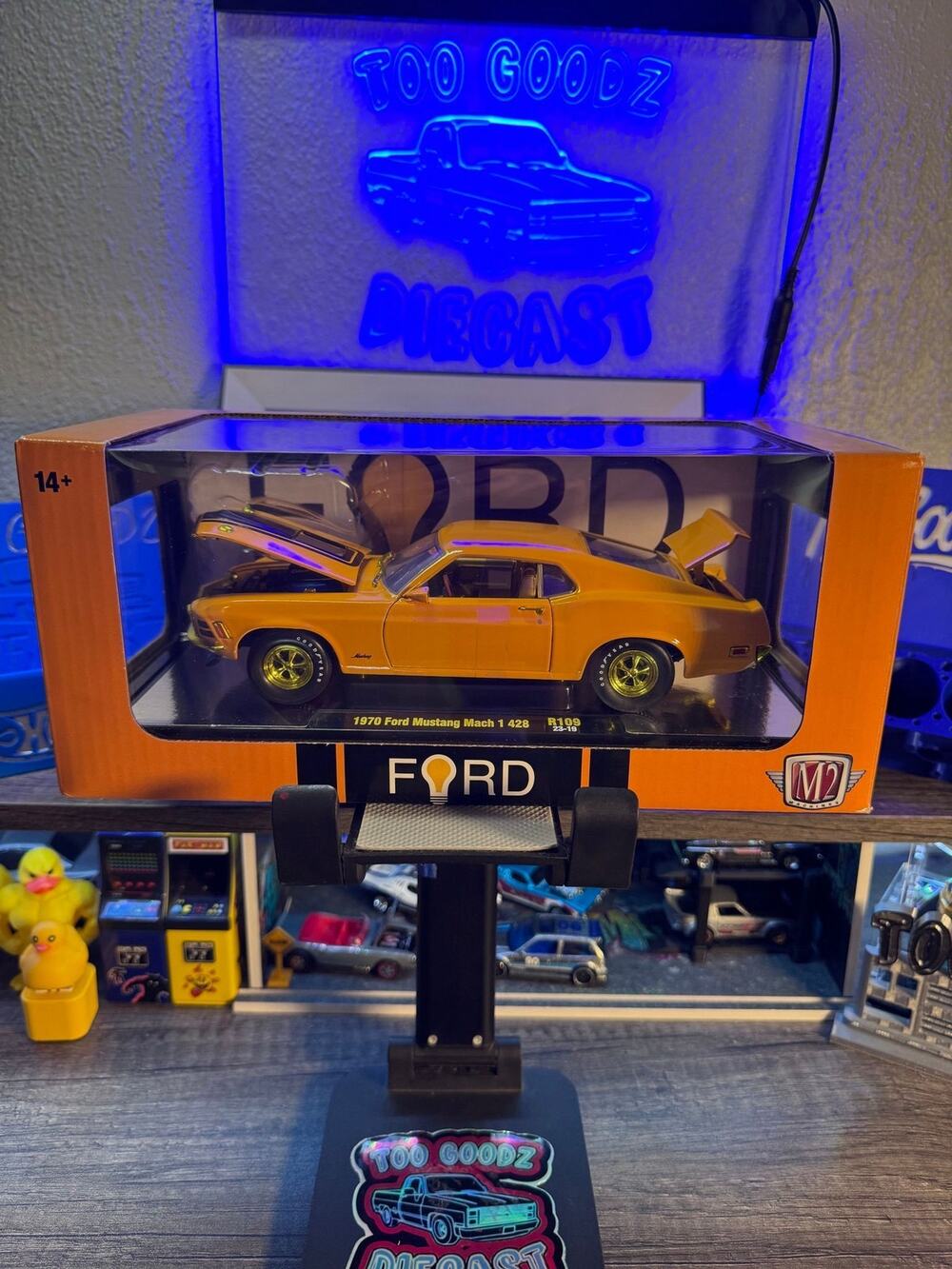 M2 Machines 1/24 CHASE 1970 Ford Mustang Mach 1 428